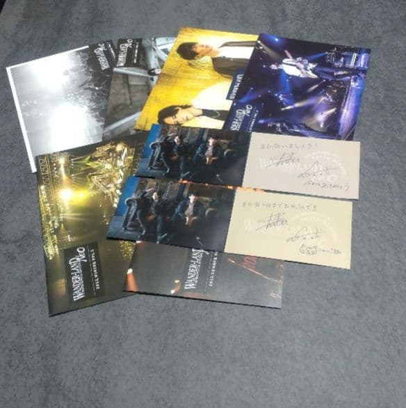 WANDS　FC会報vol1〜6・グリーティングカード・アーティストカード