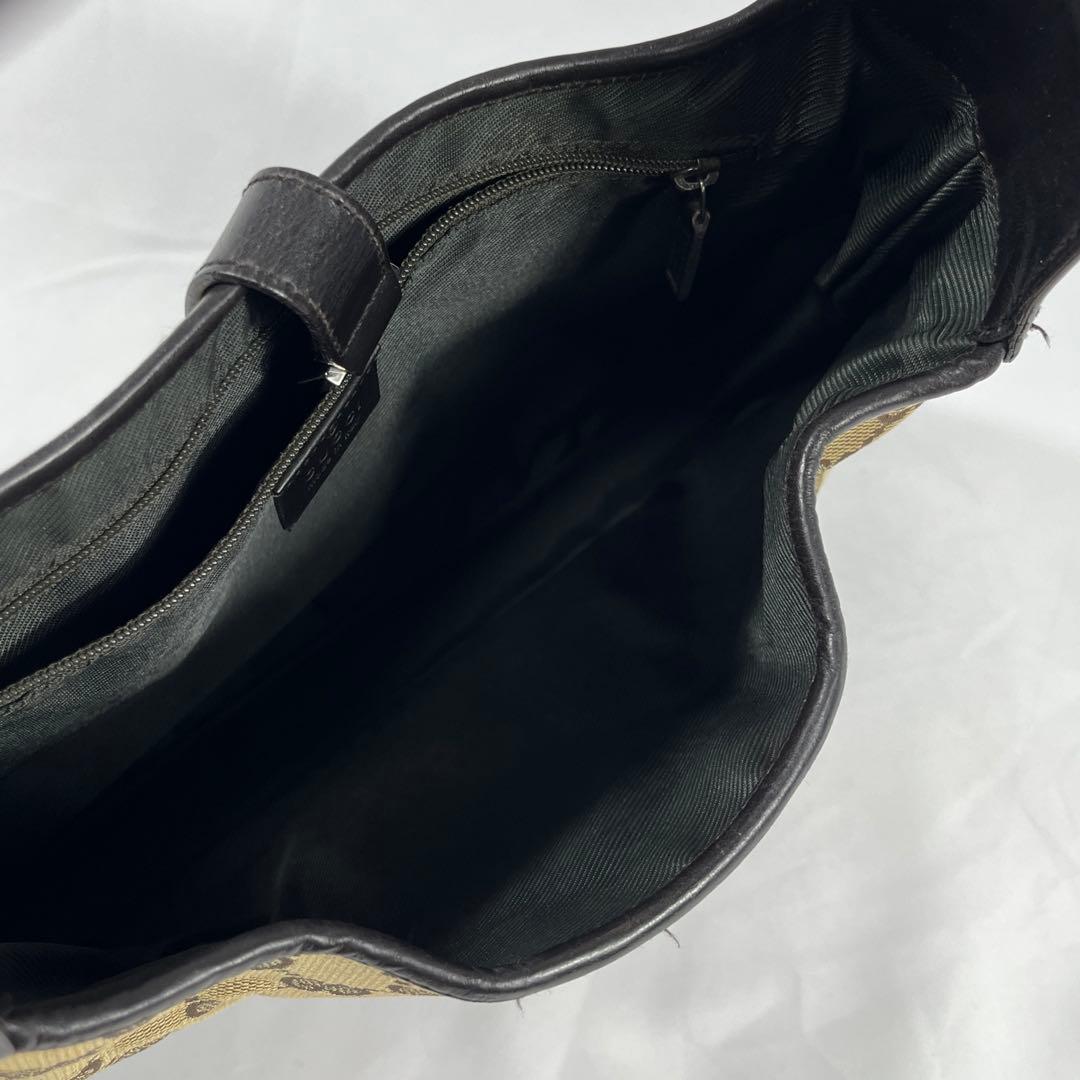 ✨GUCCI ジャッキー ワンショルダーバッグ シェリーライン GGキャンパス