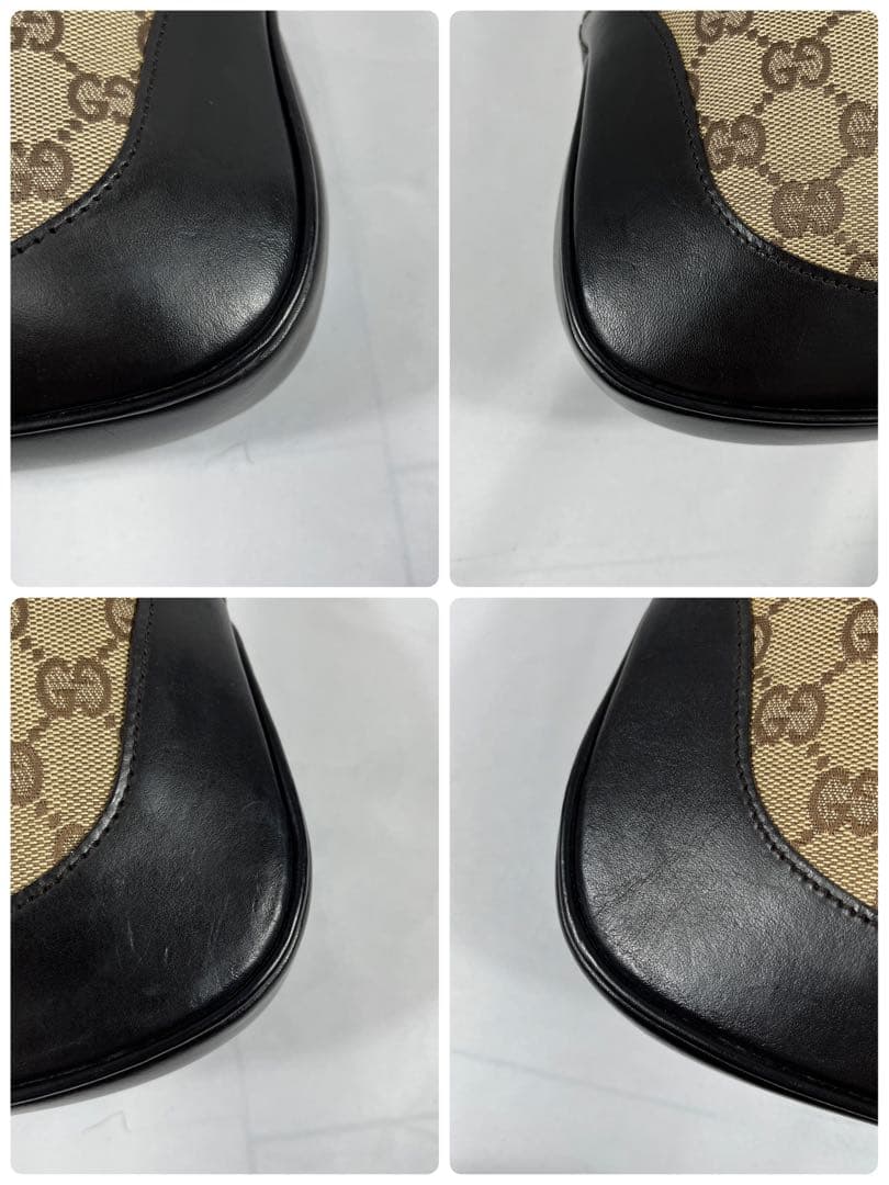 ✨GUCCI ジャッキー ワンショルダーバッグ シェリーライン GGキャンパス