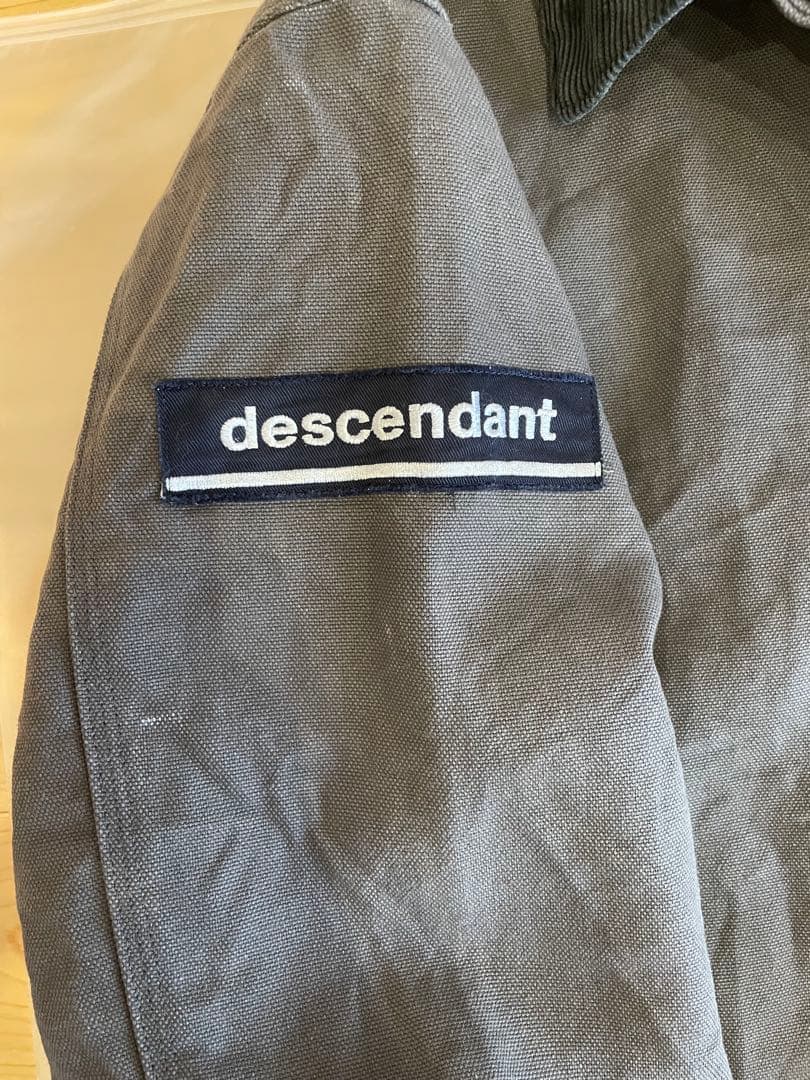 DESCENDANT EDDIECO DUCK JACKET L グレー