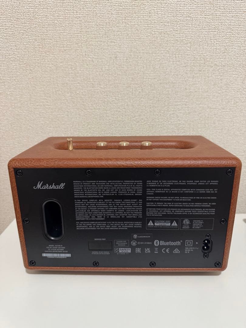 【国内正規品】 Marshall Acton iiiブラウ