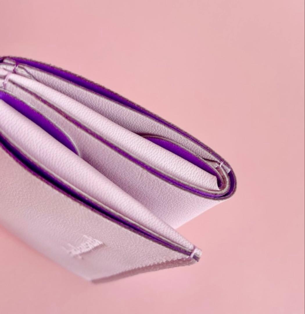 ayakawasaki small wallet 財布　ラベンダー