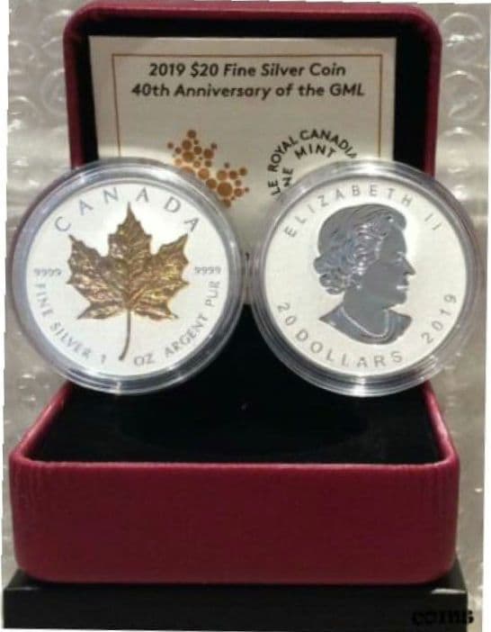 タ*2様 ☆2019年カナダ▪ GML40周年記念限定ゴールドメイプルリーフ20
