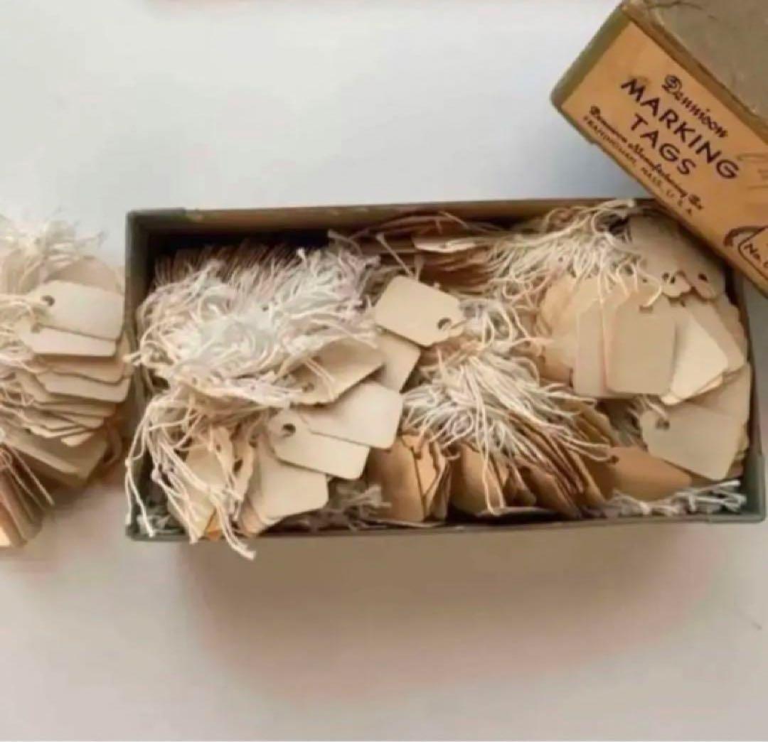 ヴィンテージ DENNISON ミニタグ　一箱　b26