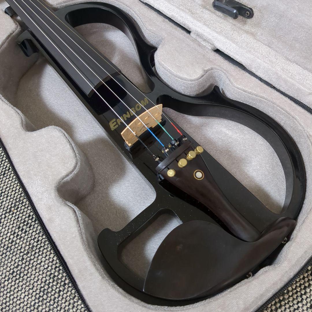 ENNBOM サイレント バイオリン HVPV-30 4/4 弓・ケース付き