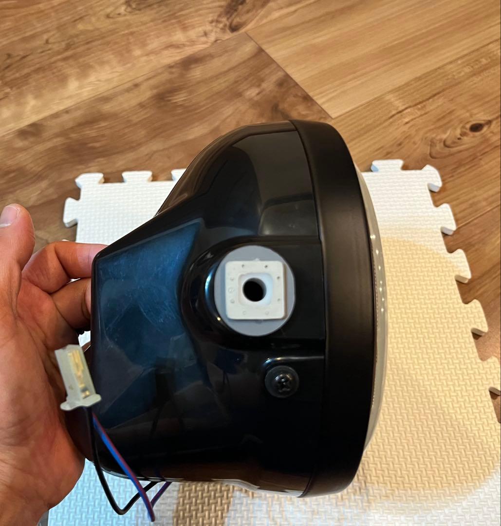 bmx　デイトナ バイク用 ヘッドライト H4バルブ レンズ径φ153