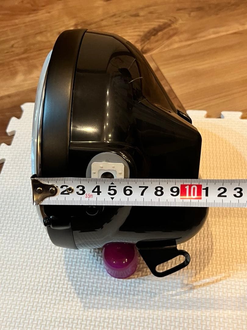 bmx　デイトナ バイク用 ヘッドライト H4バルブ レンズ径φ153