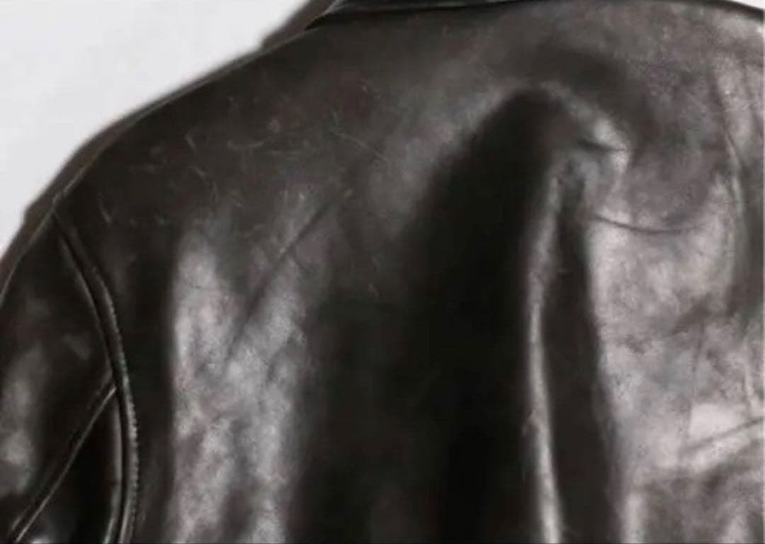 80s シングルライダースジャケット