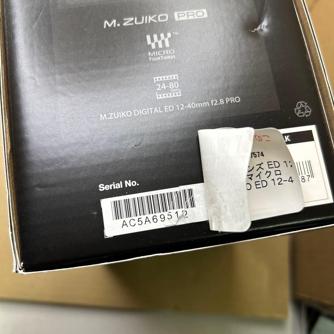 レンズ(ズーム) OLYMPUS M.ZUIKO ED 12-40mm F2.8 PRO