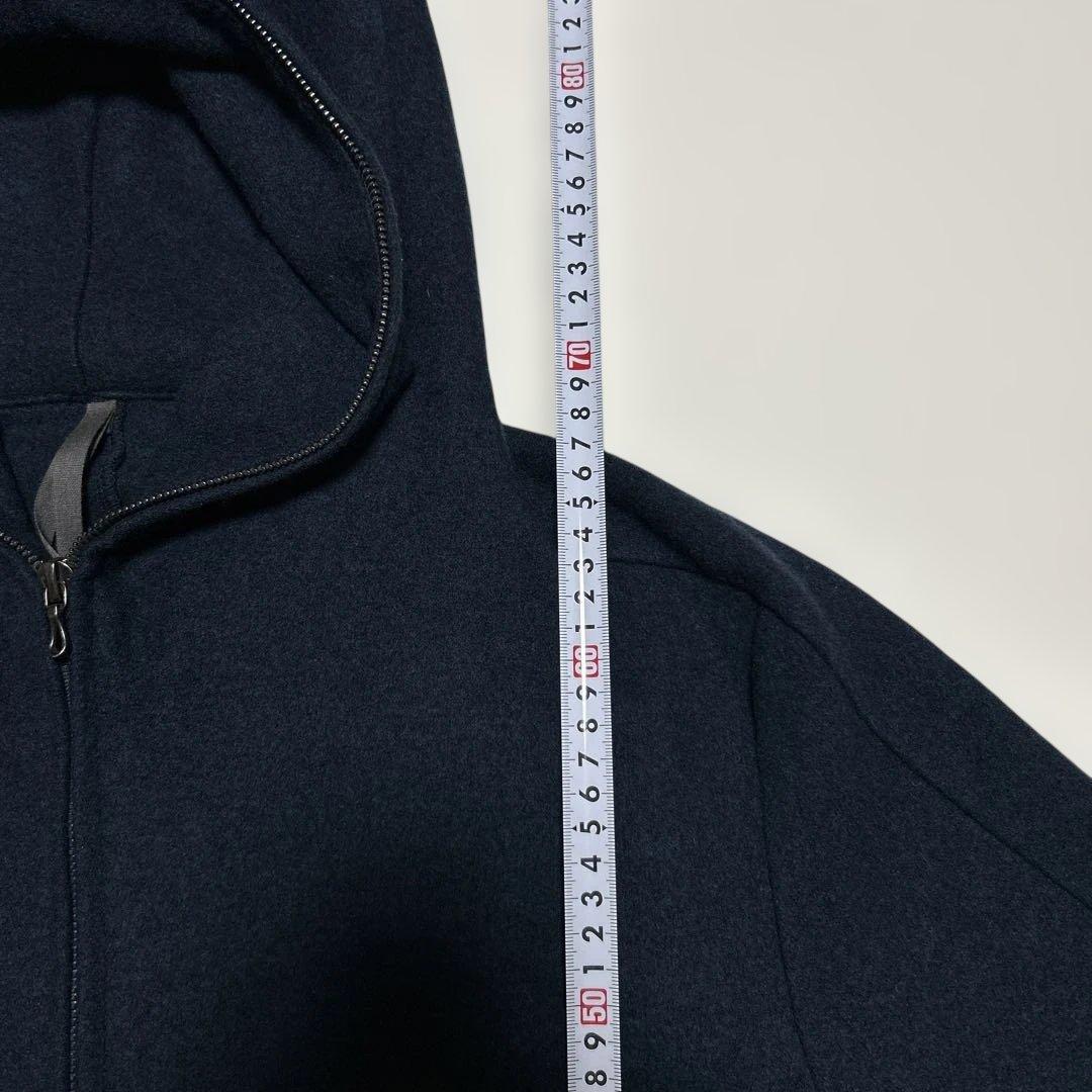 カズユキクマガイ　アタッチメント　ジップアップパーカーKB32-092 Lサイズ