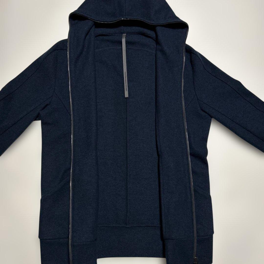 カズユキクマガイ　アタッチメント　ジップアップパーカーKB32-092 Lサイズ