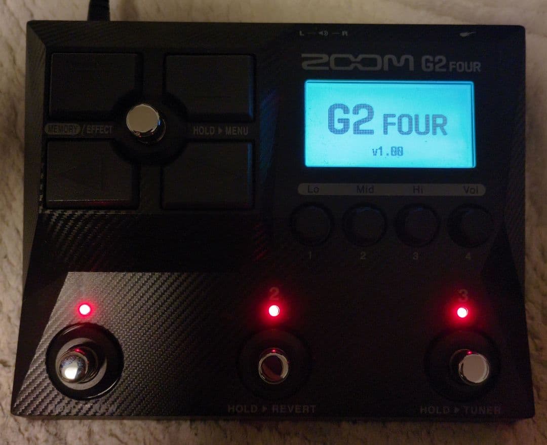商品説明必読！ZOOM G2 FOUR ギターエフェクター