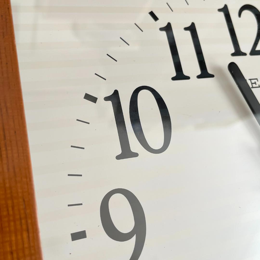 80s【SEIKO】ヴィンテージ モダンデザイン 掛け時計 ウォールクロック