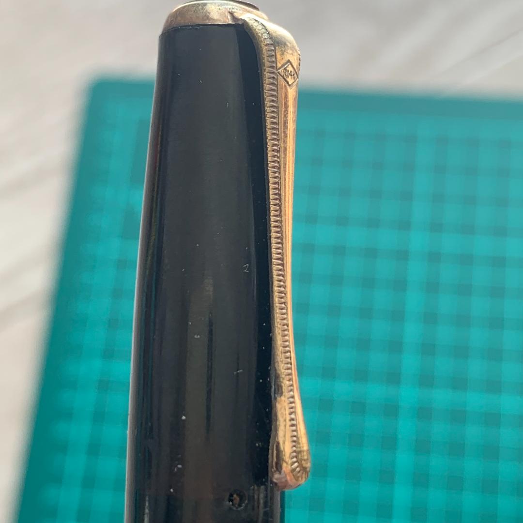 オーデン万年筆　R14K　1970年代　14KT　WODEN　FINE　PEN