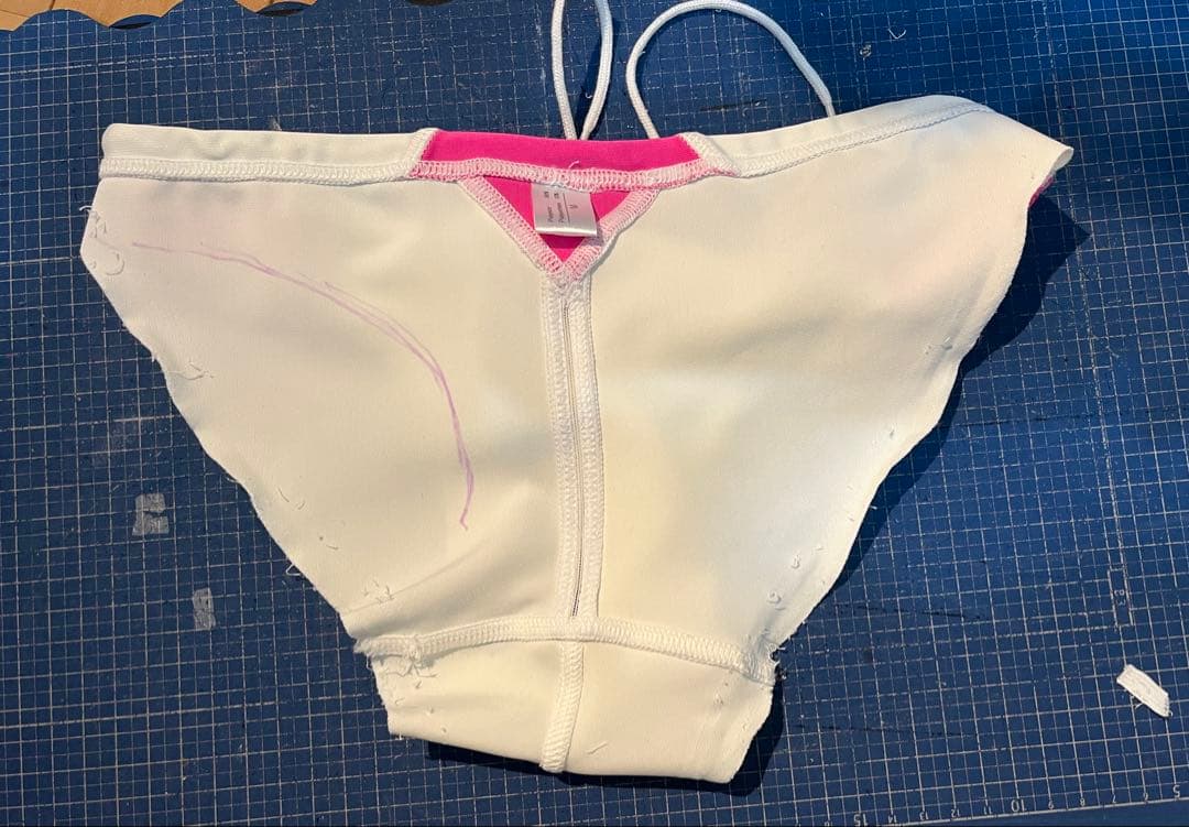 AQUX ロゴ入り競泳水着 ハンケツローライズ　競パン　A25517M