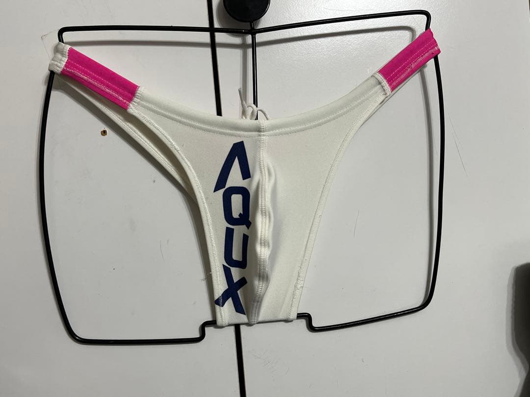 AQUX ロゴ入り競泳水着 ハンケツローライズ　競パン　A25517M