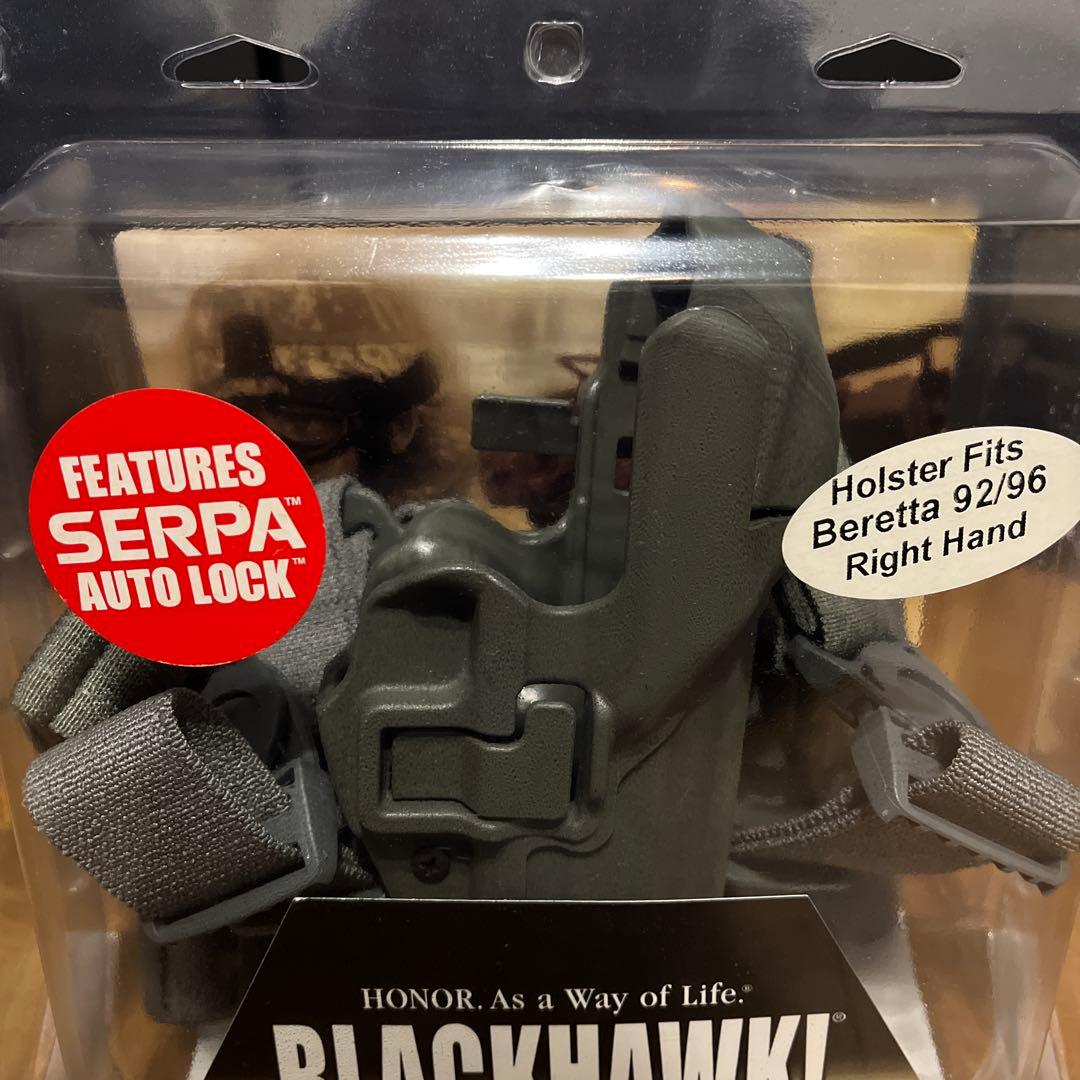 BLACKHAWK! SERPA ホルスター　ベレッタM92-M9用　右利き