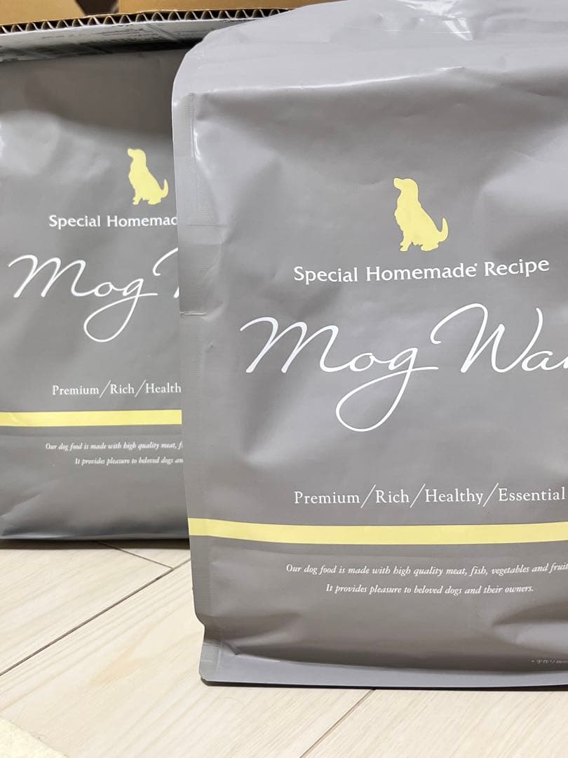 【新品未開封】Mog-Wan ドッグフード プレミアム　1.8kg×2個