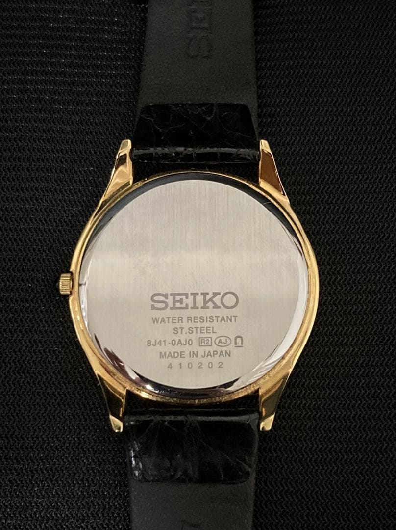 SEIKO sacm150 腕時計 クォーツ ゴールド/シルバー
