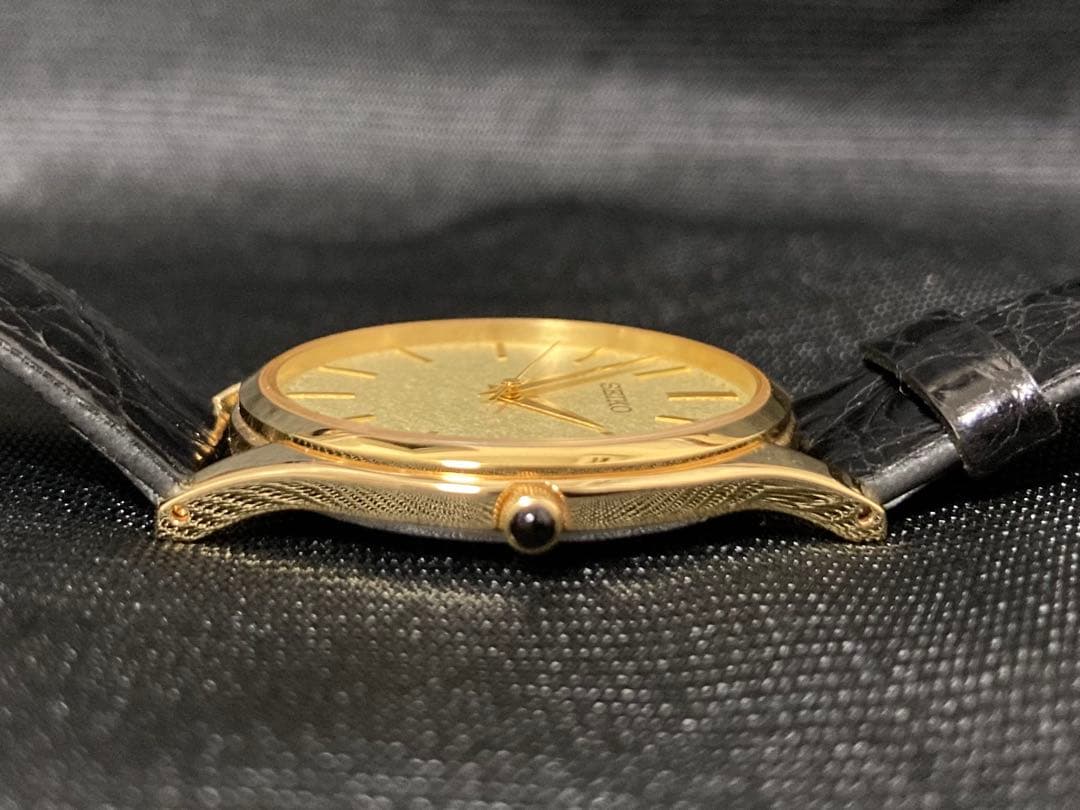 SEIKO sacm150 腕時計 クォーツ ゴールド/シルバー