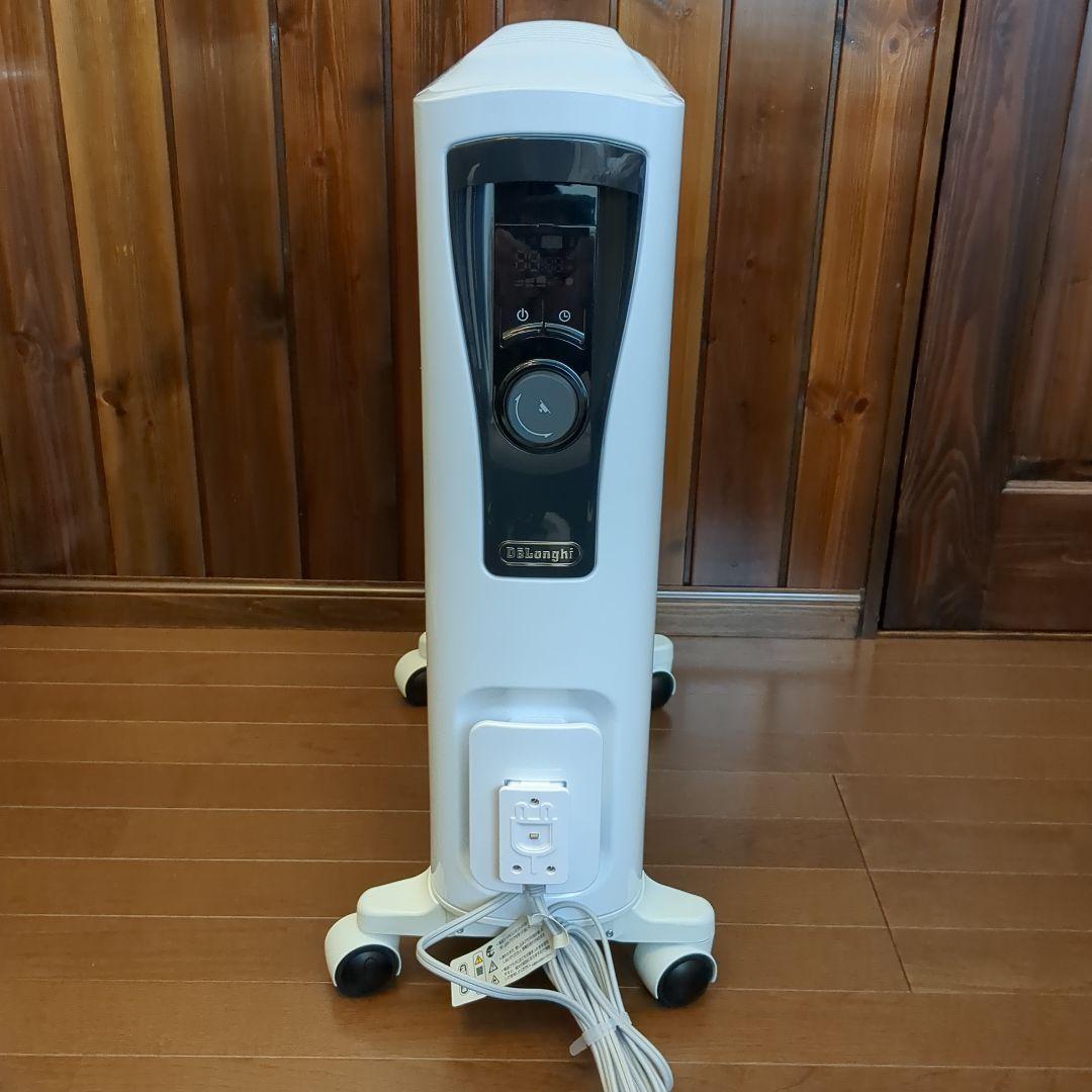 【美品】デロンギ ユニカルド オイルヒーター 白+黒 RHJ65LO915