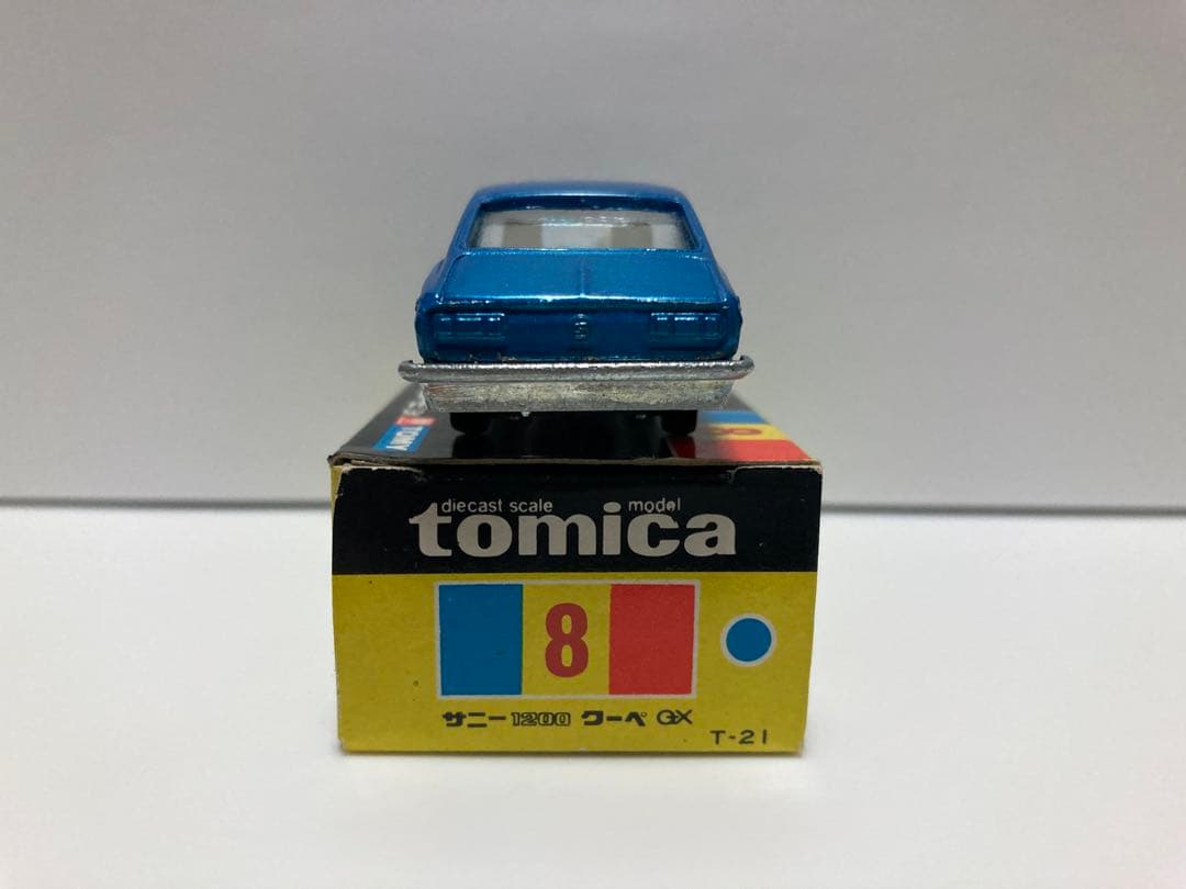 トミカ　日本製　サニー　1200 クーペ　GX 1Aホイール