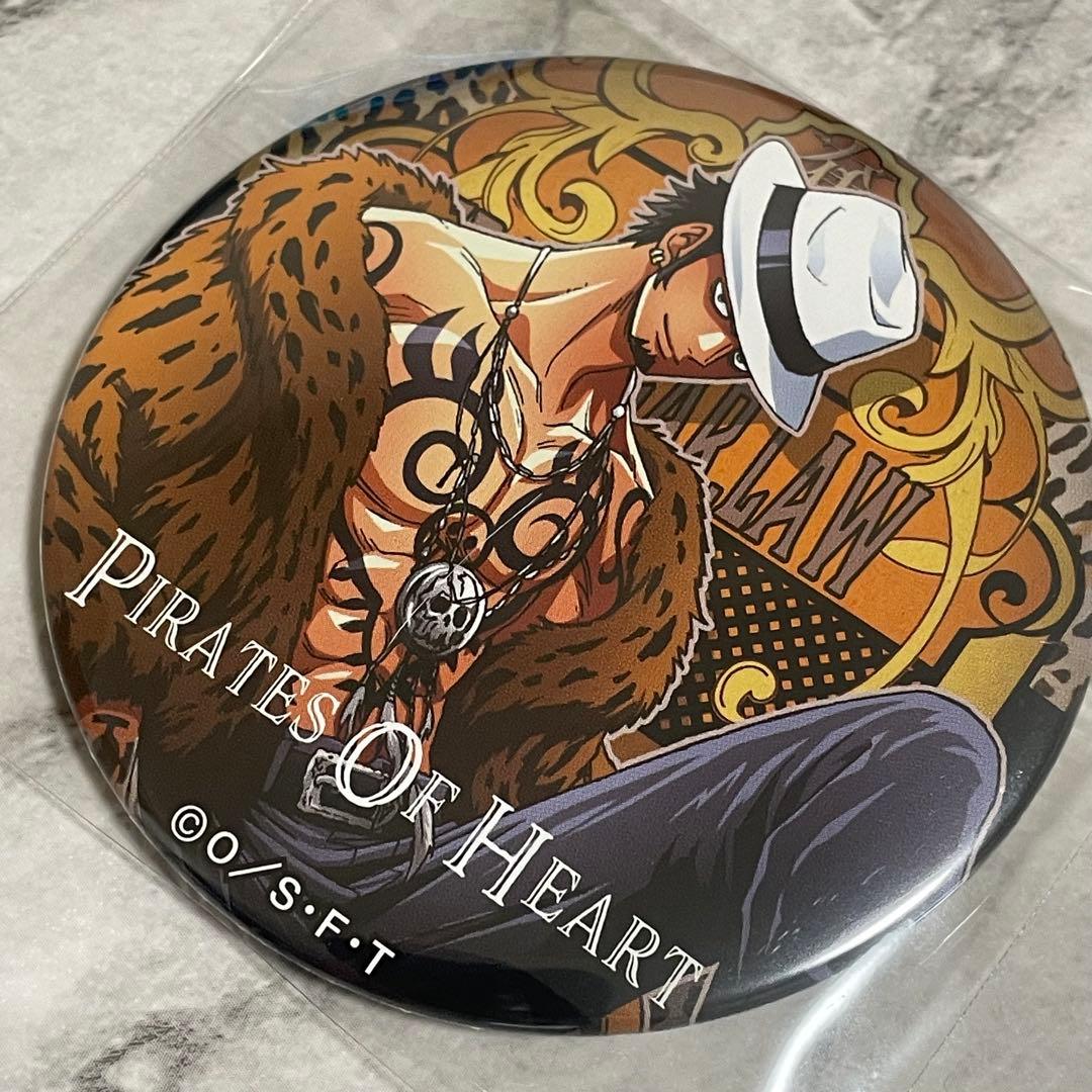 希少 ワンピース トラファルガー・ロー 輩プレミアム バッジ セブンイレブン限定