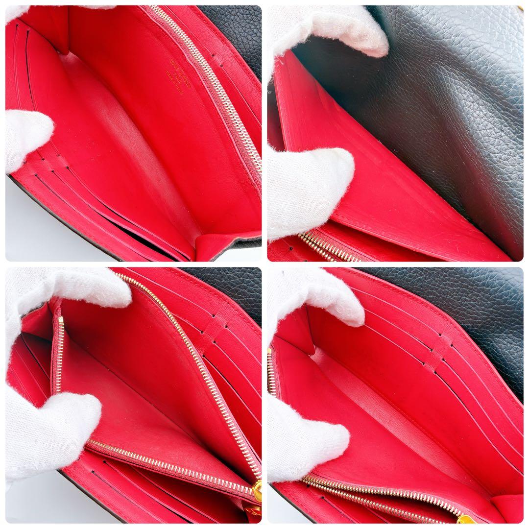 flower！プロフ必読 ルイヴィトン ポルトフォイユカプシーヌ ブラック