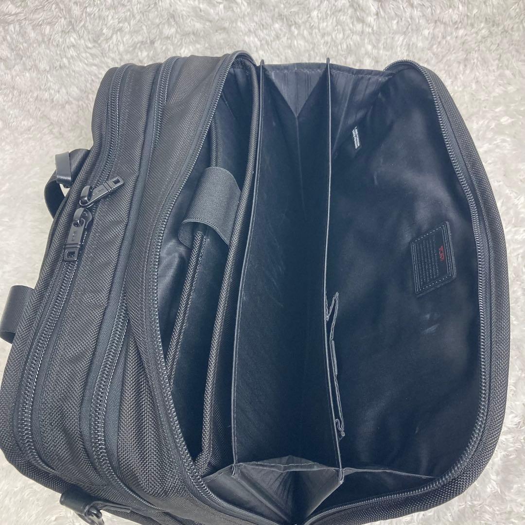 極美品✨TUMI アルファ エクスパンダブル　オーガナイザー　ブリーフケース