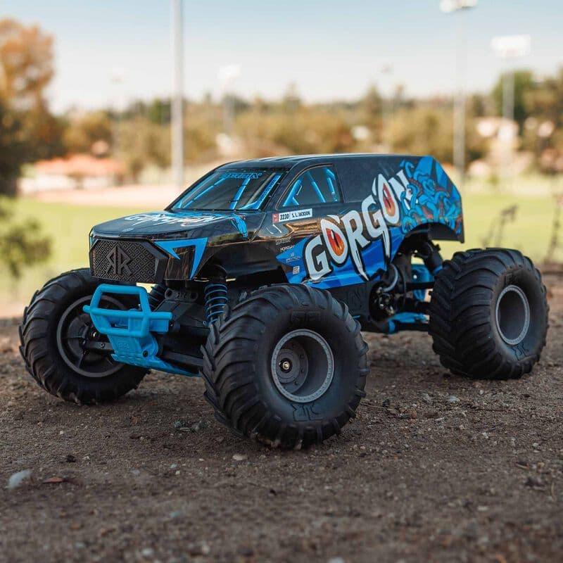 ARRMA GORGON 1/10ラジコン ブラック/ブルー RTRセット