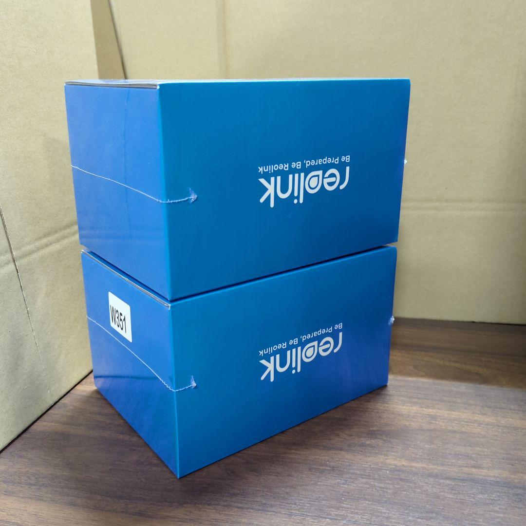 2点Reolink 防犯カメラ 屋外 3倍光学ズーム E1 Outdoor 新品