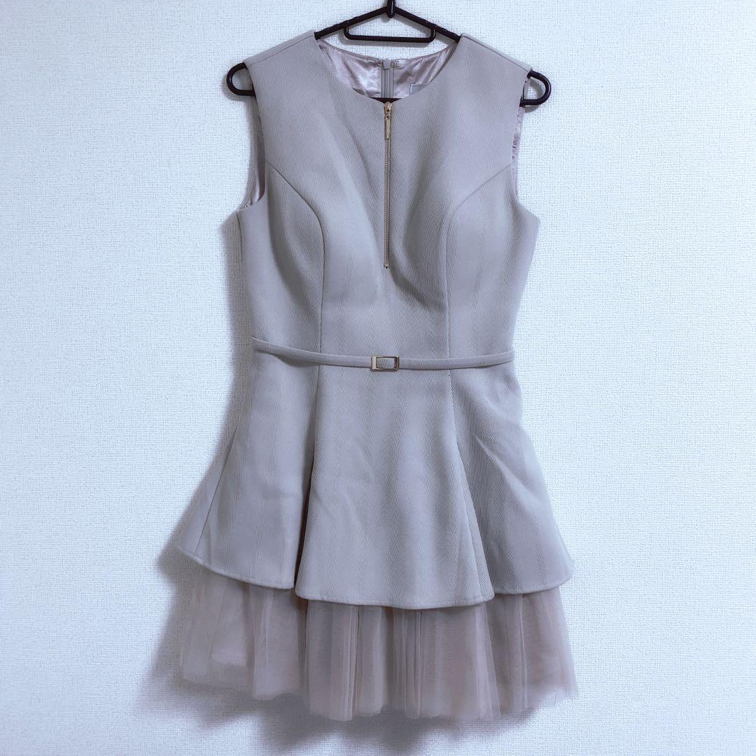 りちぇん*ライトグレー3444 ディアバイローブドフルール3477