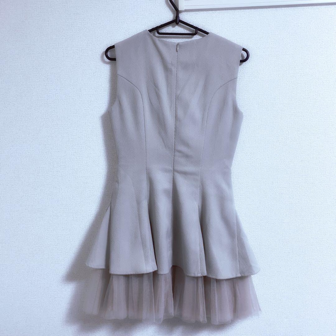 りちぇん*ライトグレー3444 ディアバイローブドフルール3477