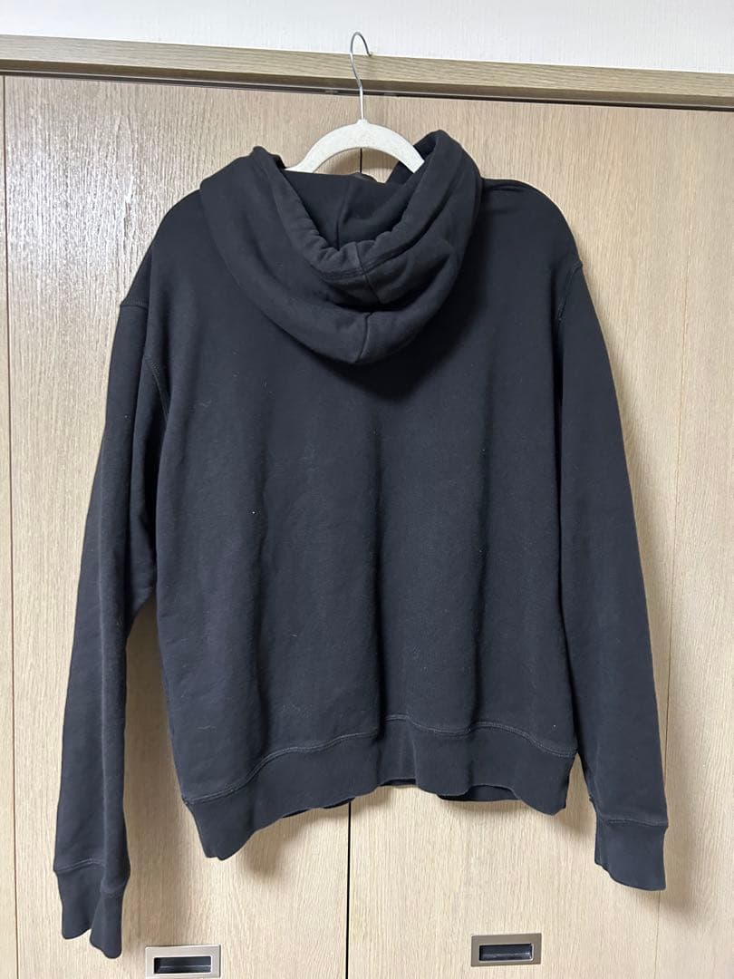 DSQUARED2 ICON ロゴプリント プルオーバーパーカー ブラック L