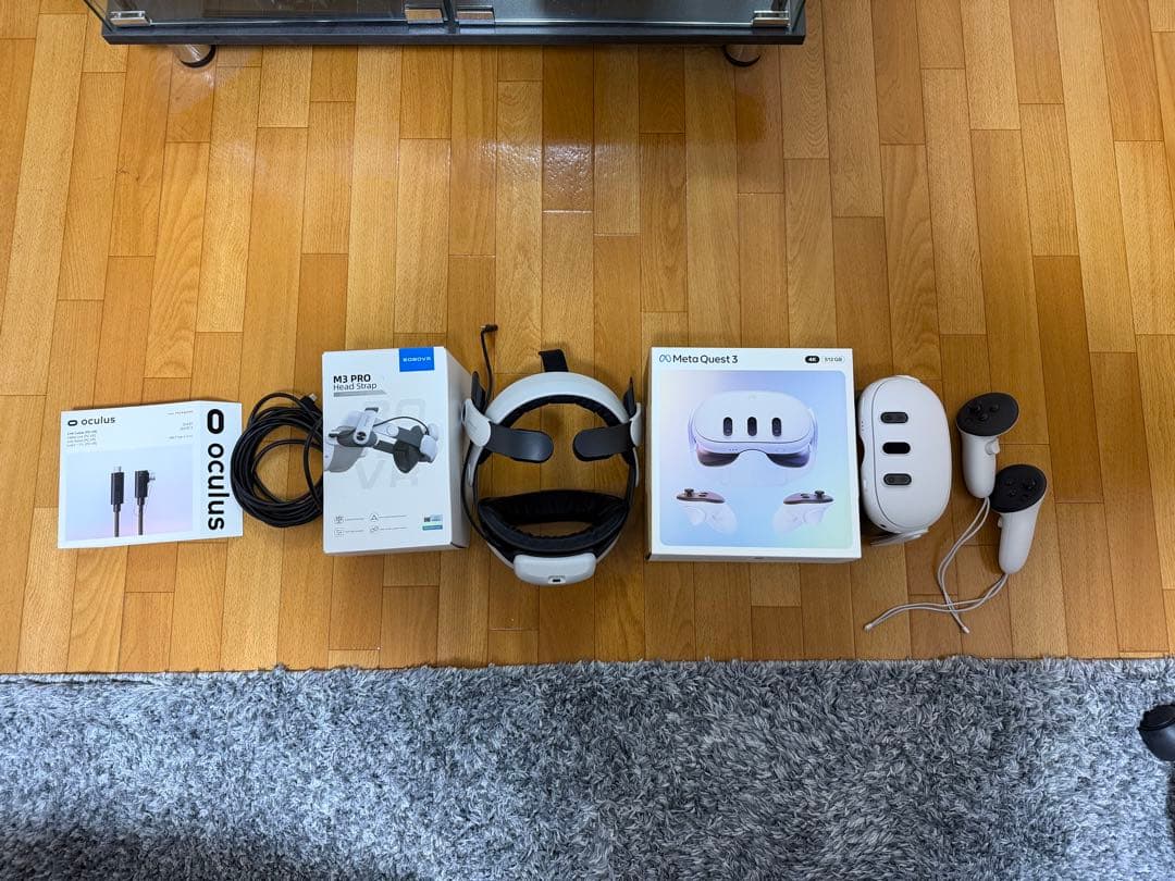 quest3 512GBヘッドストラップセット