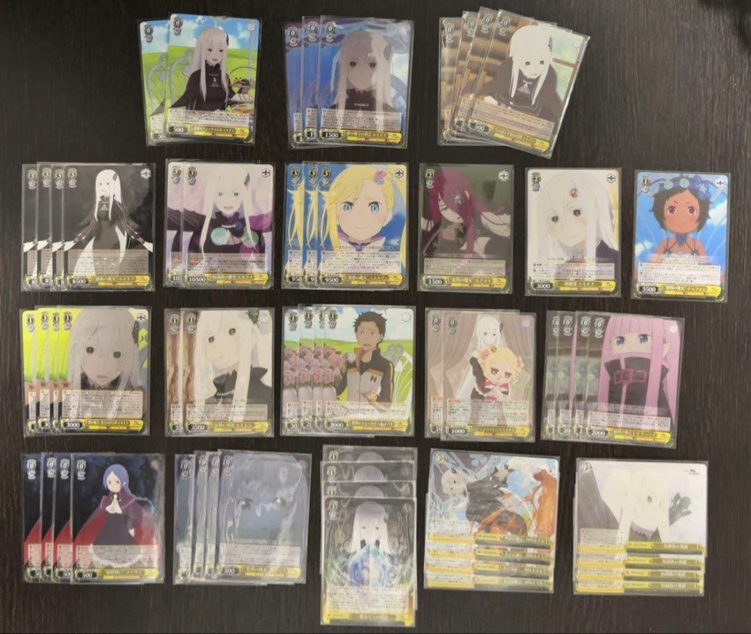 ヴァイスシュヴァルツ リゼロ まとめ売り(483枚)