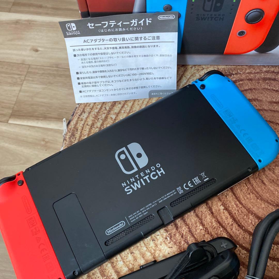 Nintendo Switch ニンテンドースイッチ本体　ネオン ④