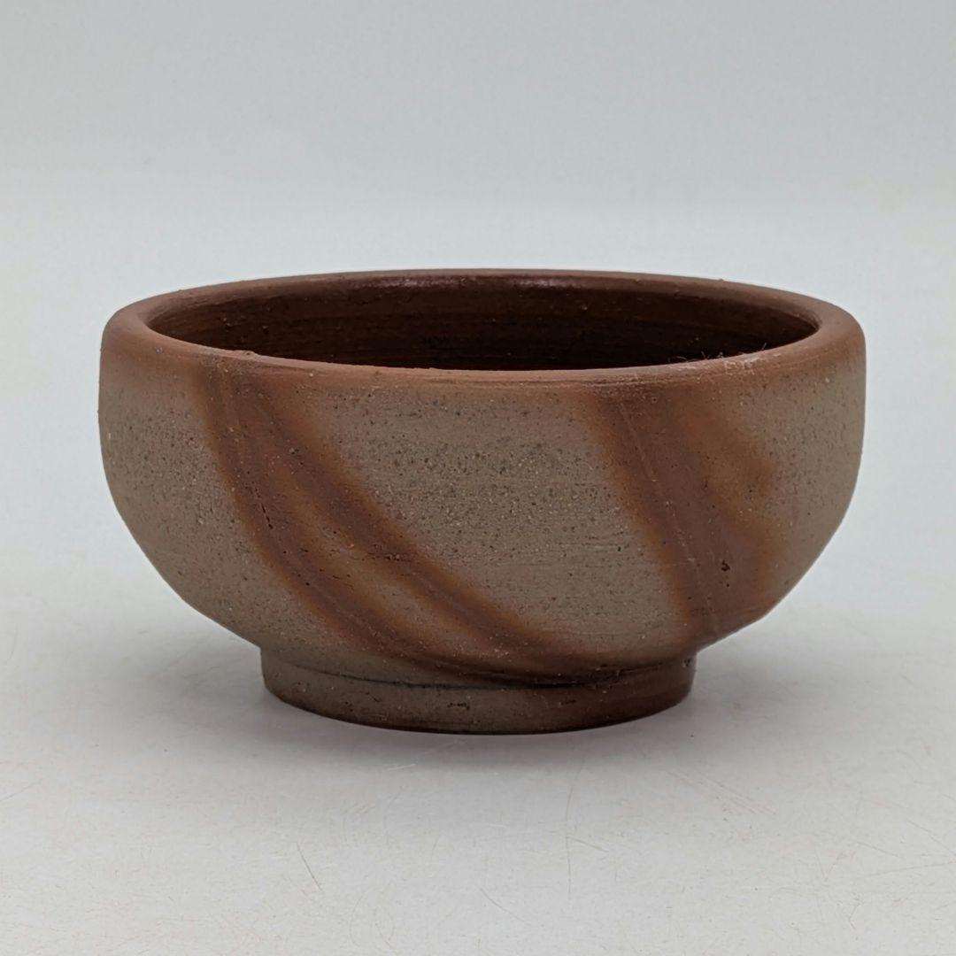 南燦窯 徳永修 備前焼 緋襷丸中鉢揃（小鉢6客） 共箱栞 食器 在銘 作家作品