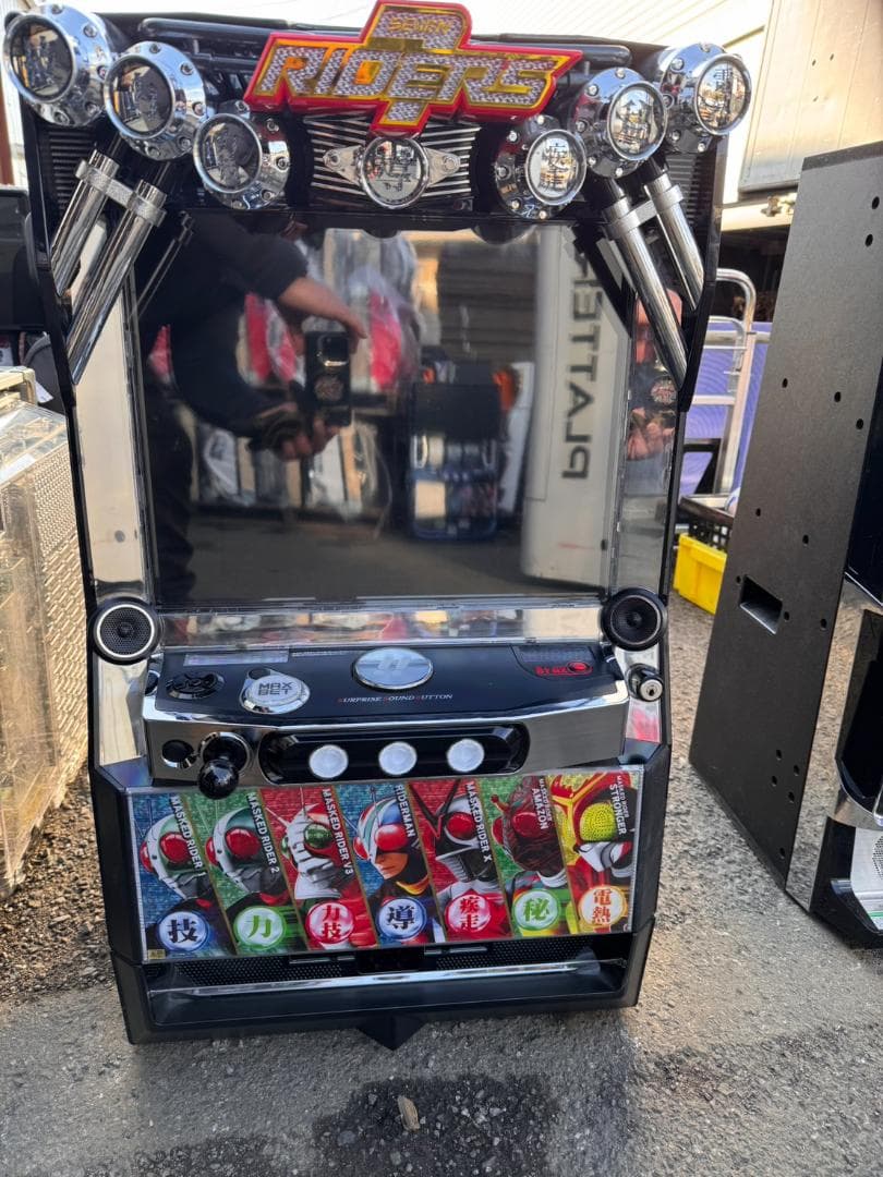 スマスロ実機　L仮面ライダー7RIDERS　簡易ユニットボリューム調整付