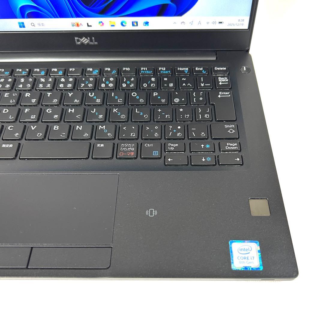 デル Latitude 7390 i7 16GB Office バッテリー良好
