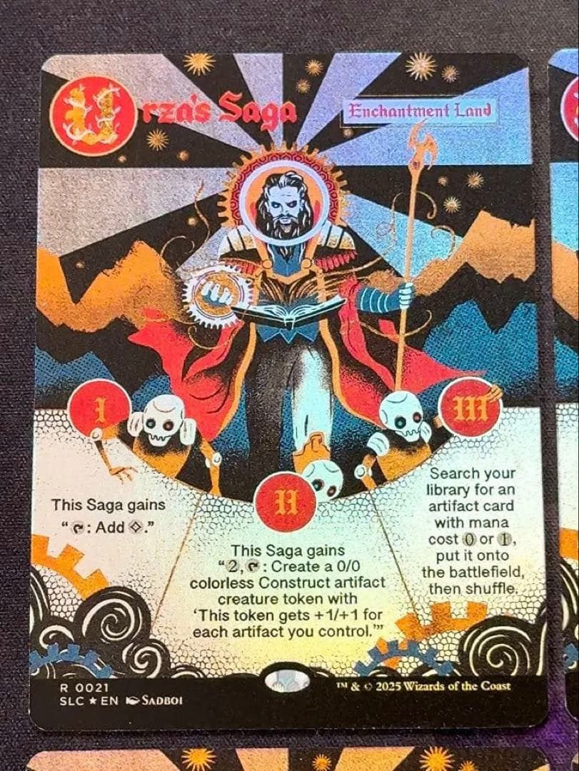 【SLD Foil】ウルザの物語　英語　4枚セット