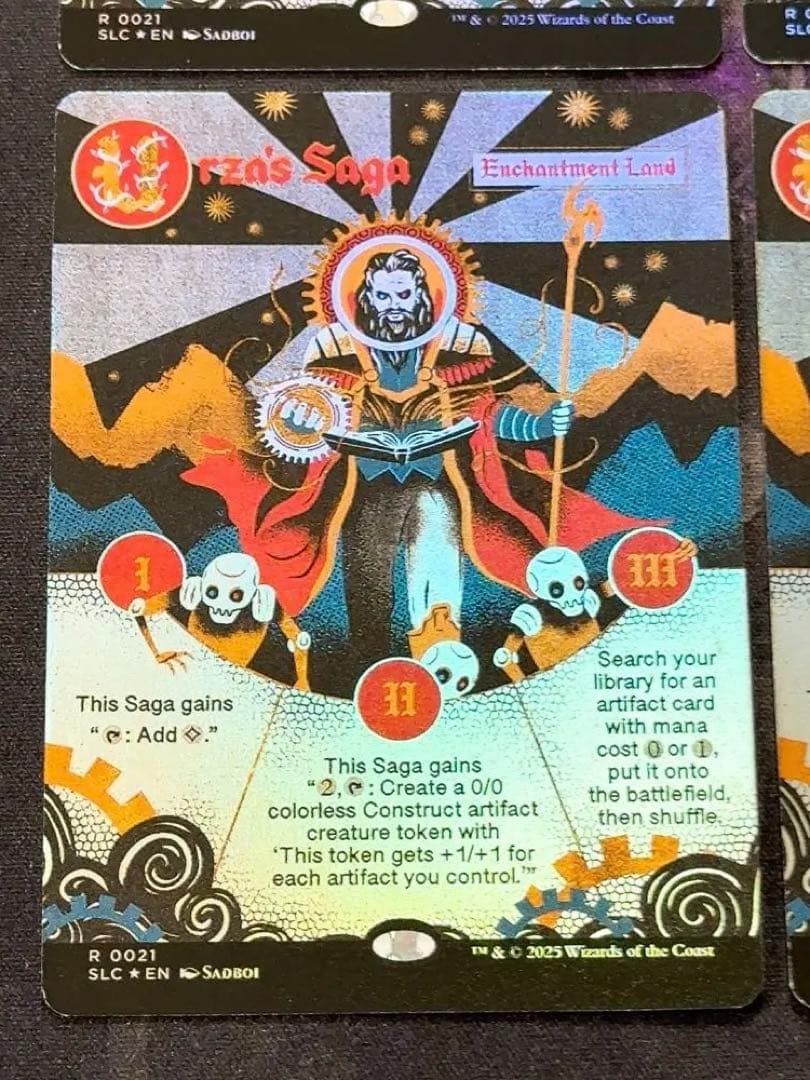 【SLD Foil】ウルザの物語　英語　4枚セット