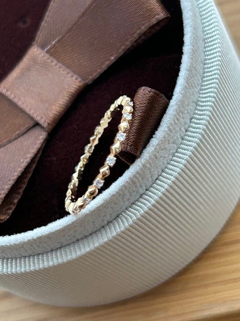 【新品】 orefice オレフィーチェ K18「フィル」リング 12号