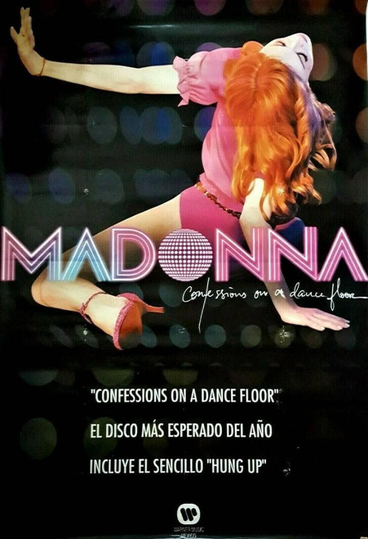 マドンナ　Confessions　メキシコ製　大判 厚手 ビニール製 ポスター