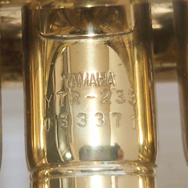 ヤマハ YAMAHA YTR-233 トランペット 現状品