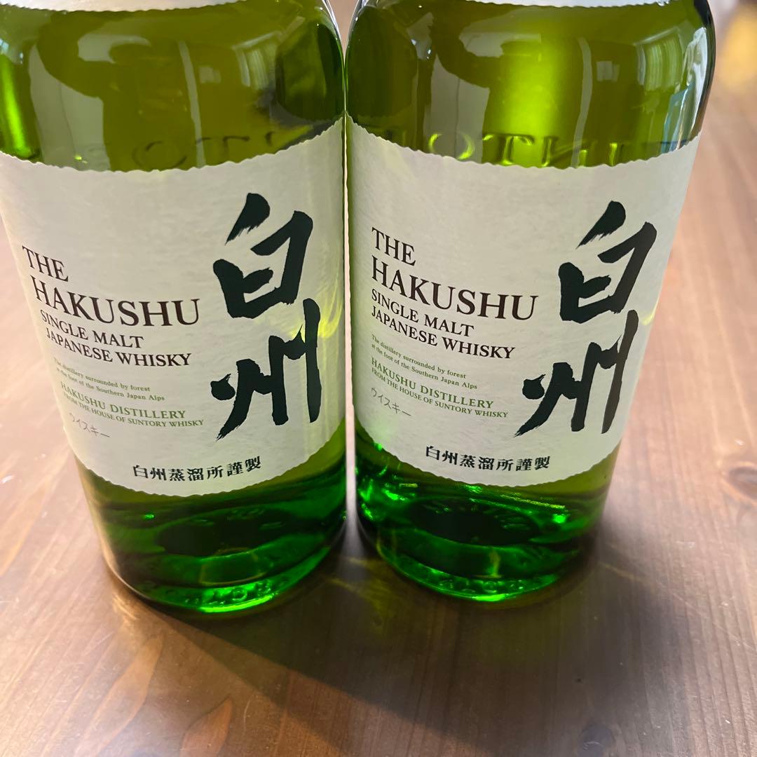 白州 シングルモルトウイスキー 700ml新品未開封2本セット