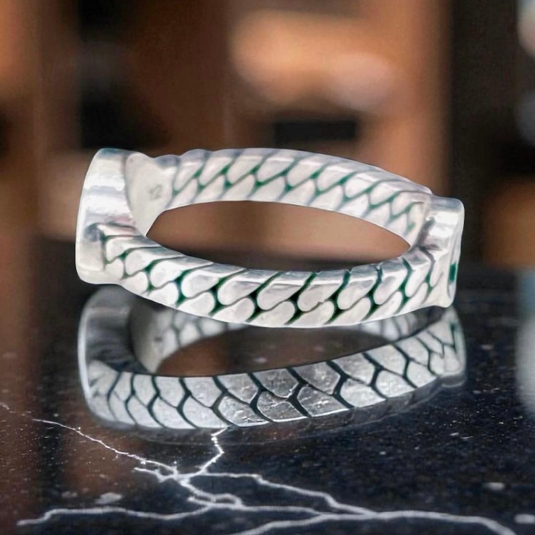 HITOMIグッチ/11号指輪/インターロッキング/シルバー925