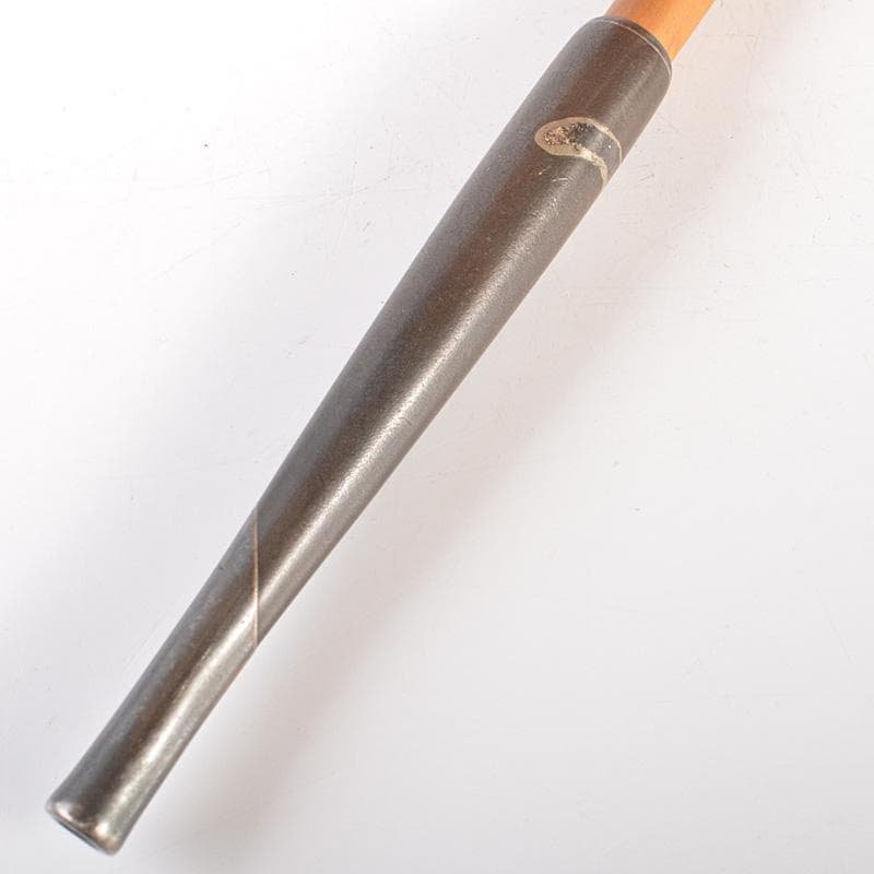 時代提げ物　喫煙具　煙管　キセル　古竹漢詩刻　煙管入　煙草入　M　R7533