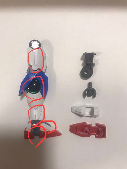 ガンプラ　ハルート、クアンタ確認用