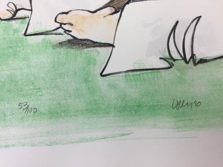 ★D3★松岡リン アーカイバル インクジェットプリント 限定100部「岩下関」